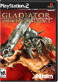 Gladiator Sword of Vengeance Playstation 2  box art